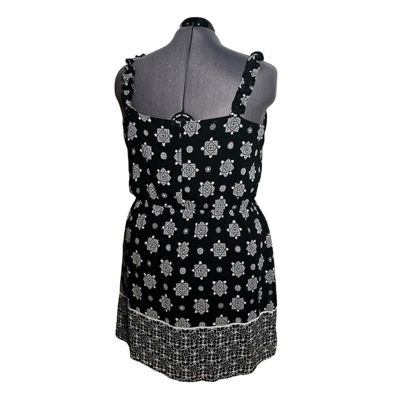 Maurices NWT Black and White Boho Summer Dress (Size 2X) - Picture 2 of 8